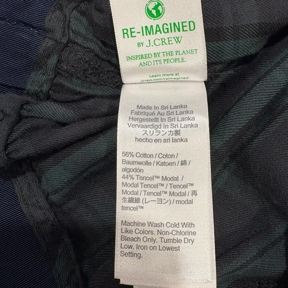 J Crew Flannel‎ Pajama  Pant - Size S.